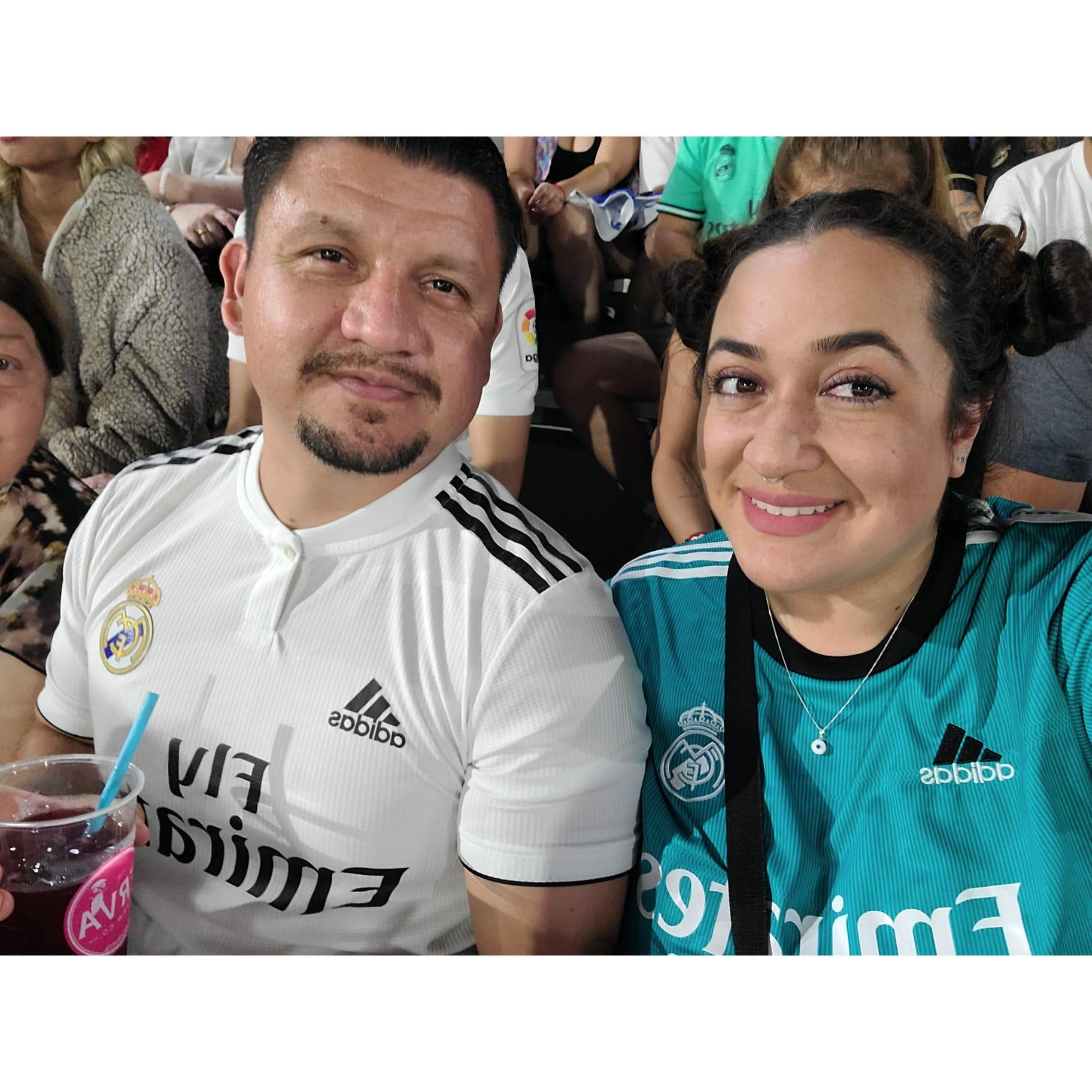 Real Madrid! Rose Bowl, Pasadena, CA