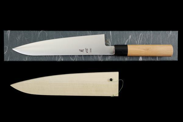 Gesshin Stainless 210mm Wa-Gyuto