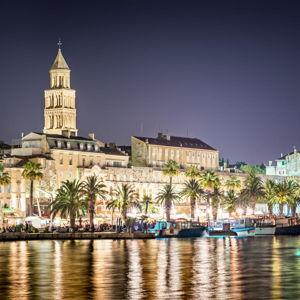 Evening Exploring Split, Croatia