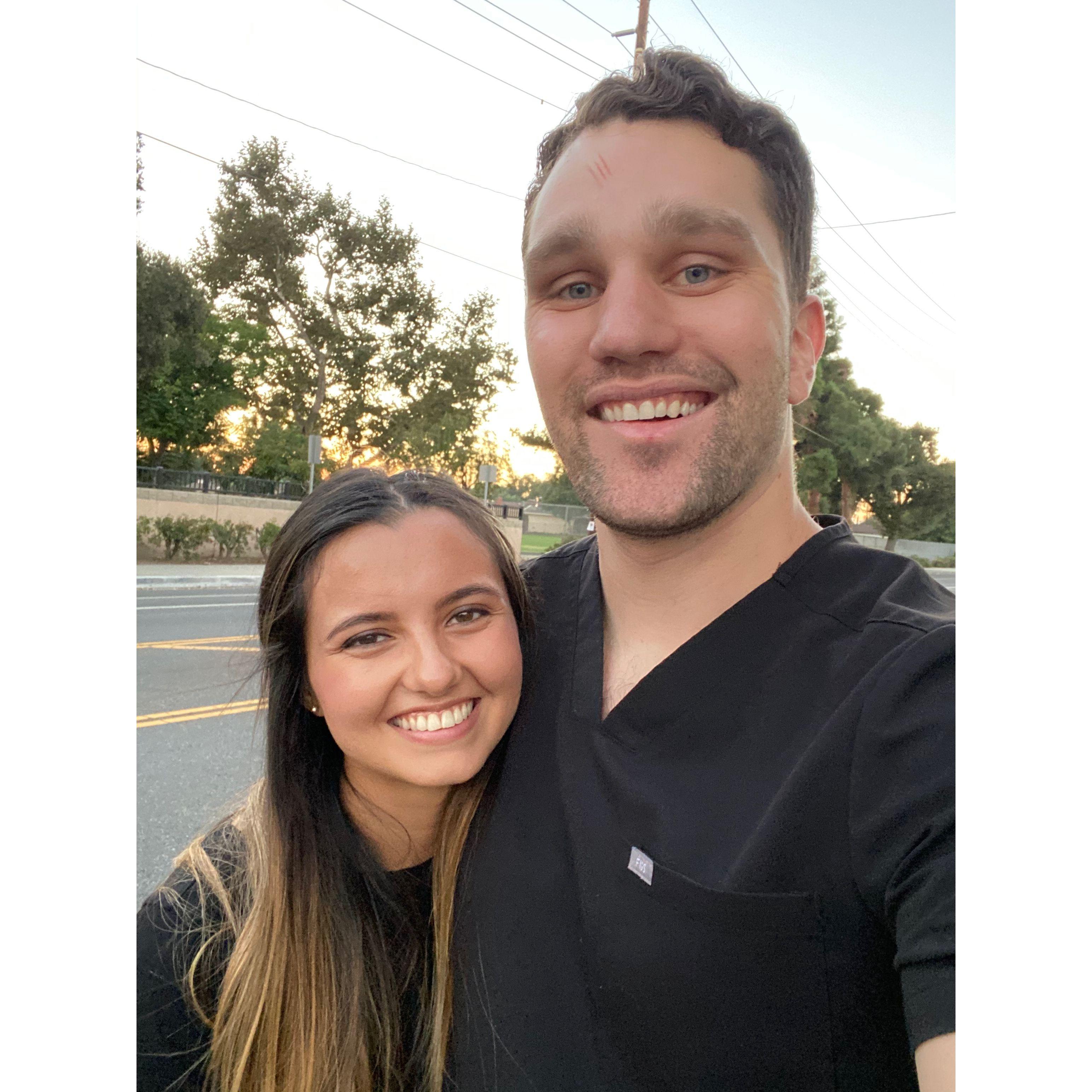 10/12/2020 
First picture together!