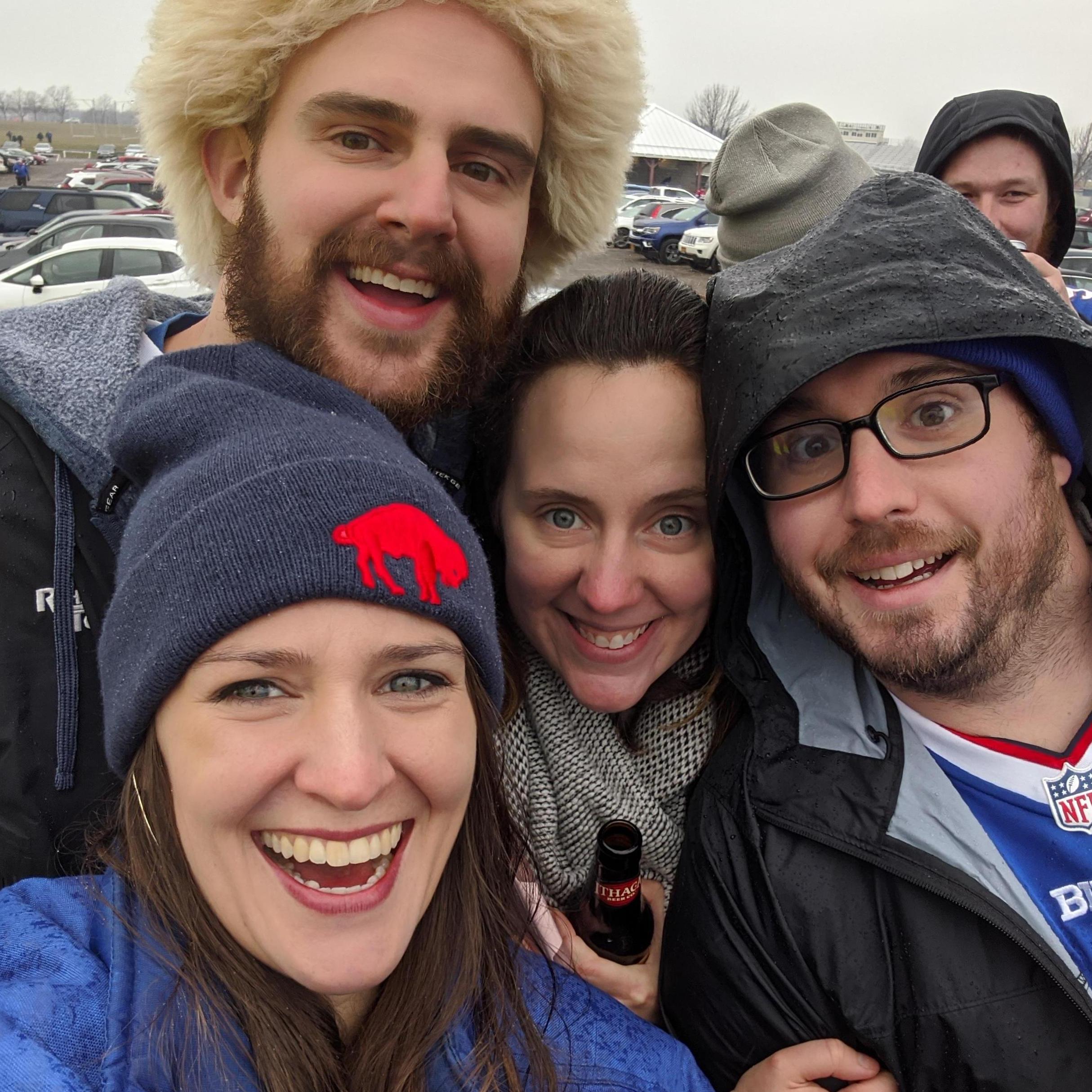 Emily's first Bills game