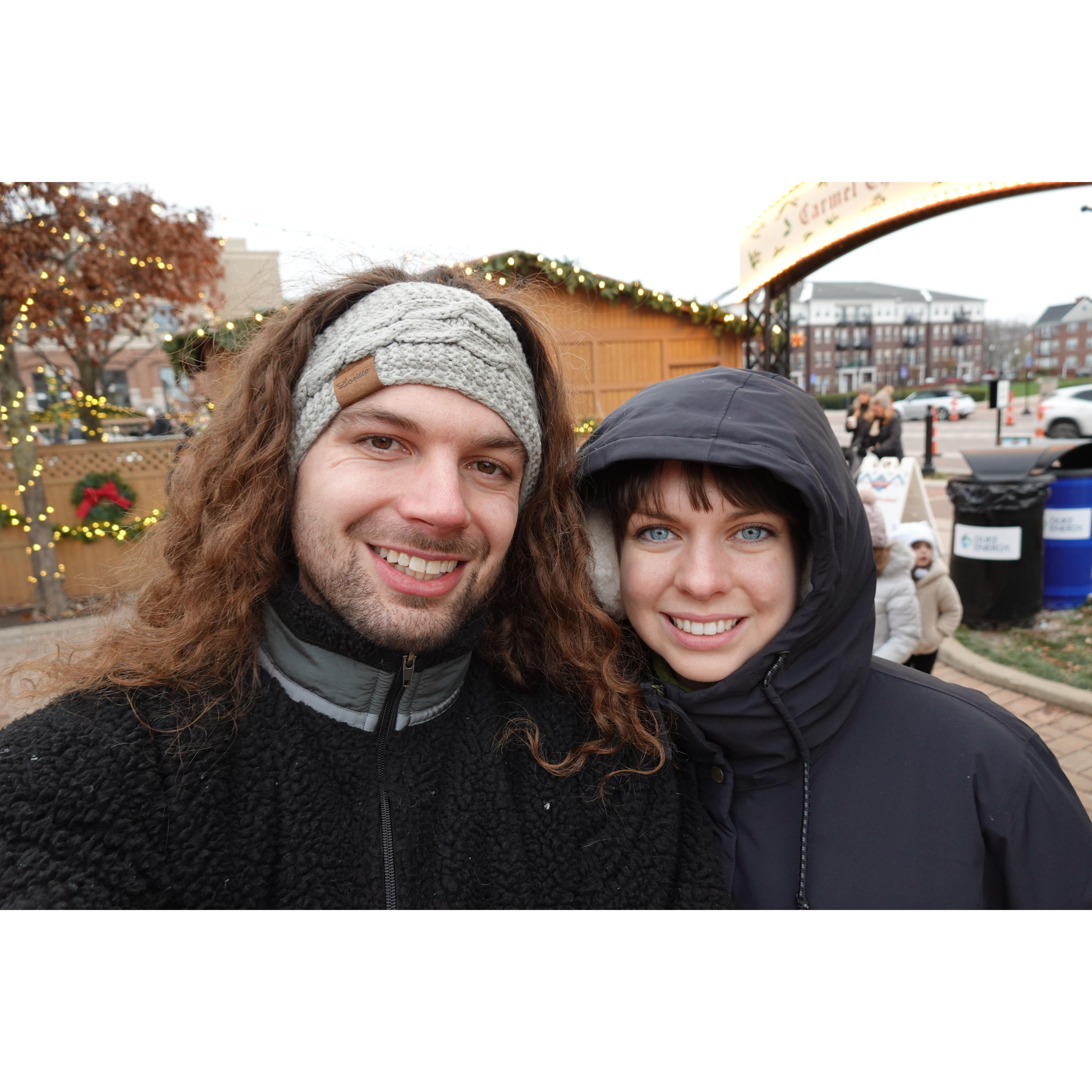 An Indy Thanksgiving - so cold!