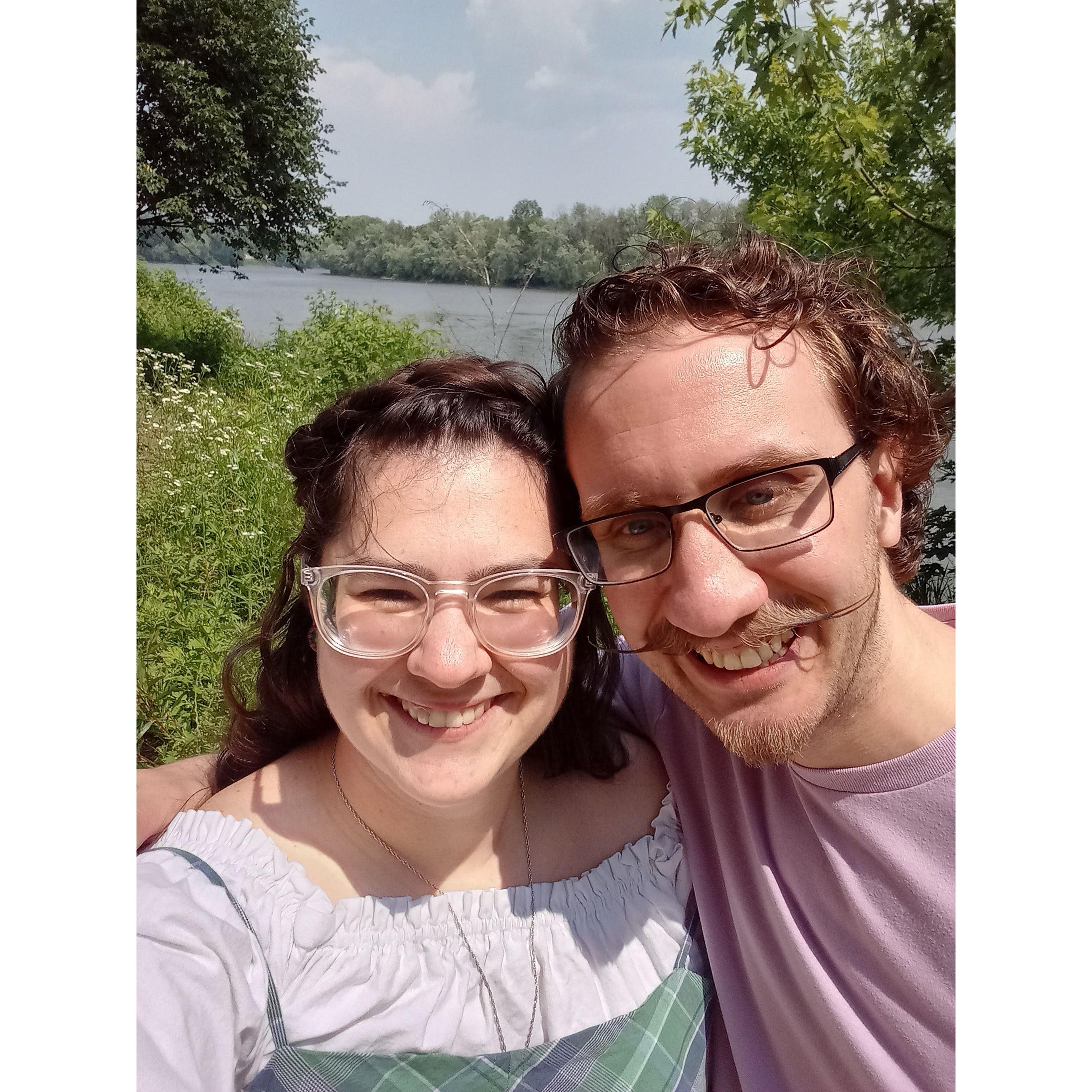 River walk in Owego.