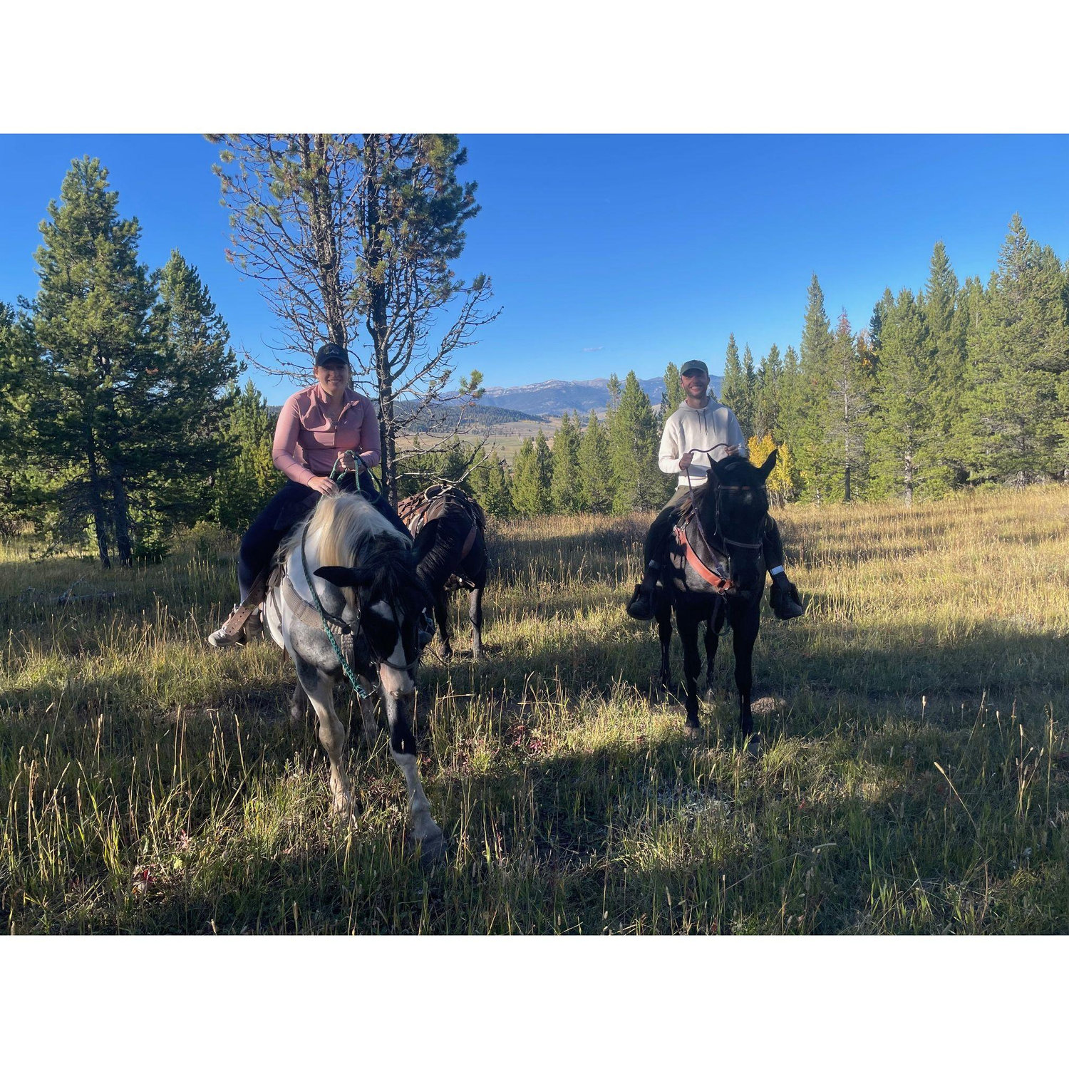 Our first horseback ride