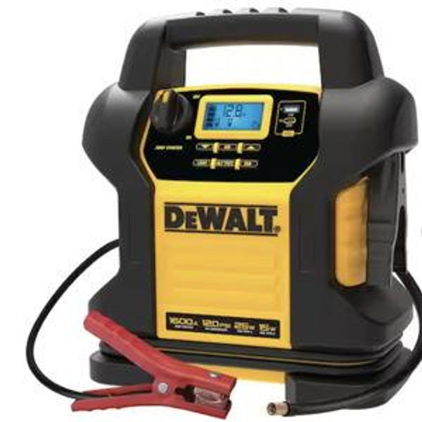 DEWALT 1600 Peak Amp Jump Starter with Digital Compressor and USB Power Bank DXAEJ14