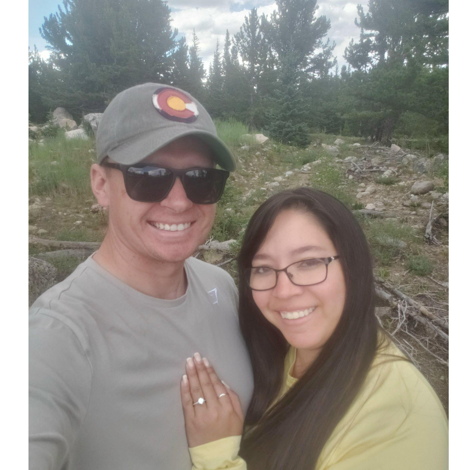 Hiking together