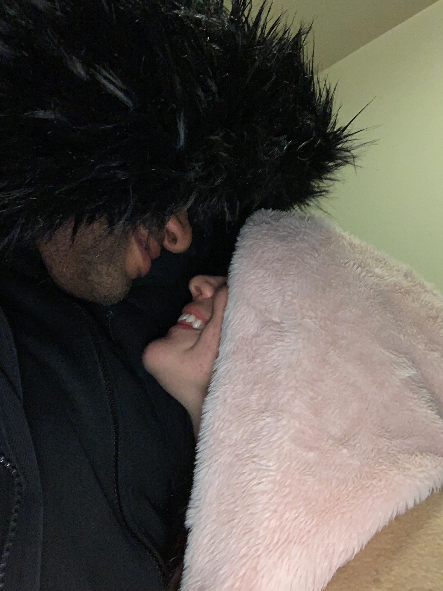 Bundled up for winter.