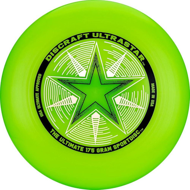 Discraft 175 Gram Green Ultrastar Sport Disc