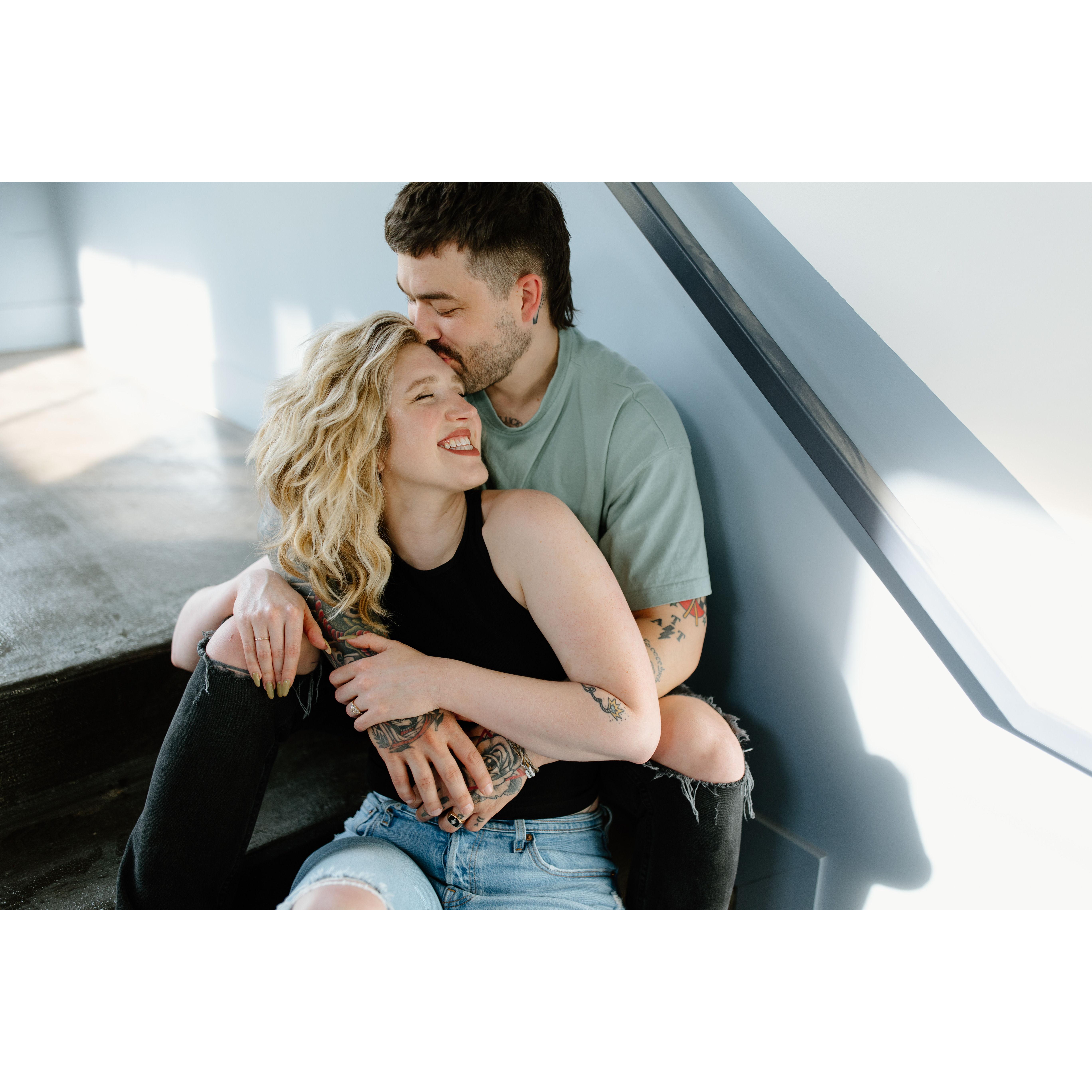 Engagement photos by Wind and Gold Photography