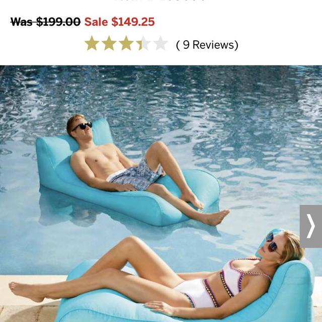 Frontgate: Drift Chaise Float