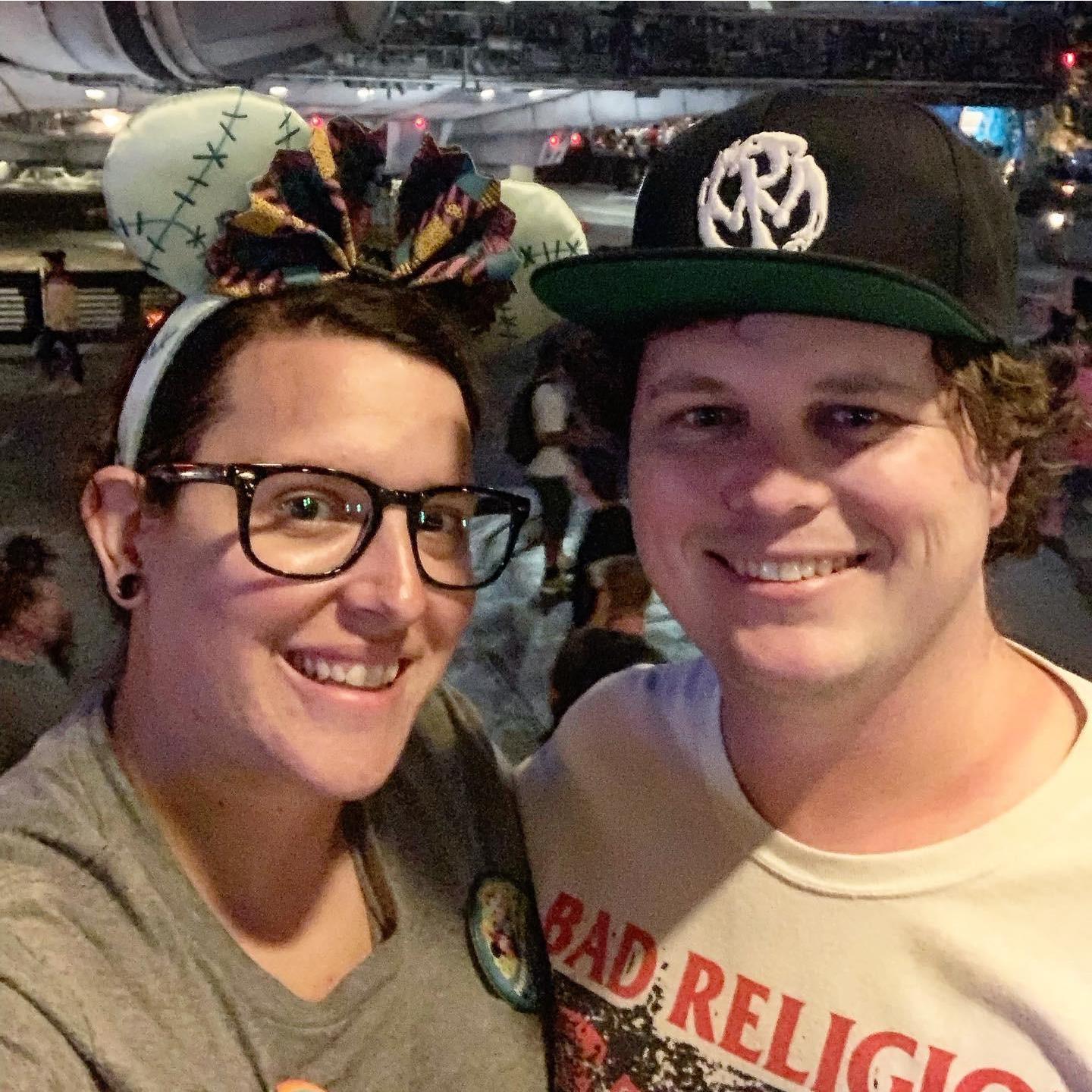 My first time at Disneyland!