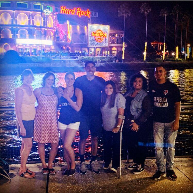 Orlando, FL. Engagement celebration crew!