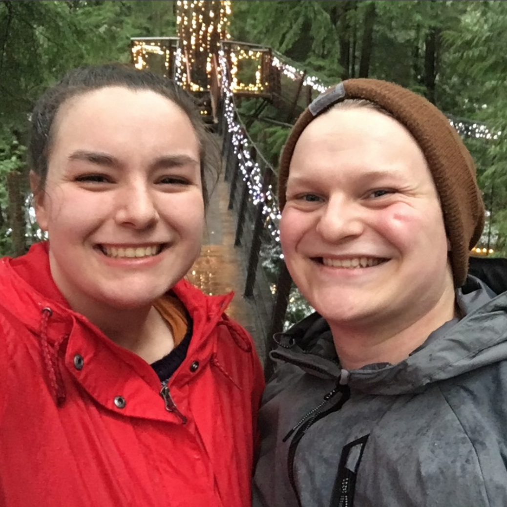 Out first trip out of the country to Vancouver, BC, CA