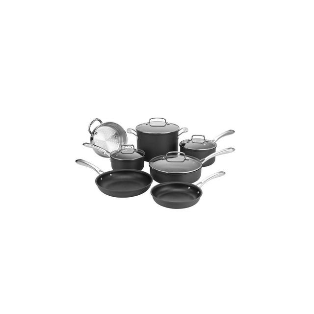 Cuisinart Classic 11pc Hard Anodized Cookware Set - 63-11