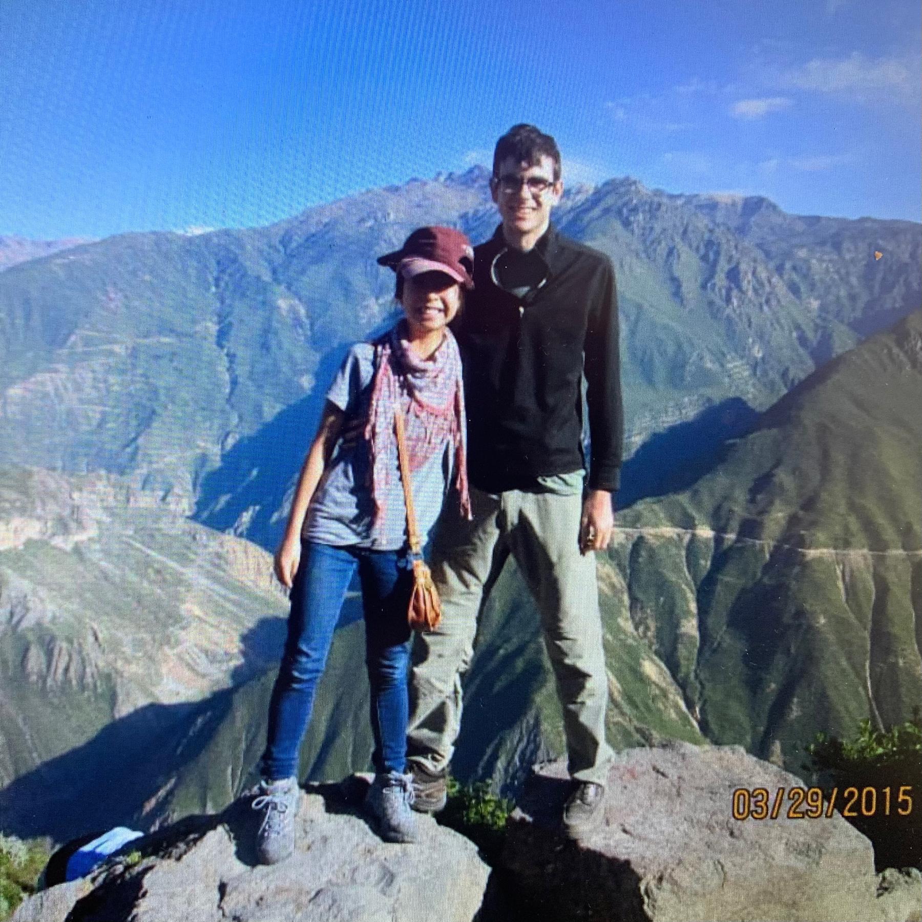 March 2015 - Made it from the bottom of the valley to the top of Colca Canyon, Peru.