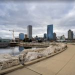 Milwaukee Skyline Pier Walk