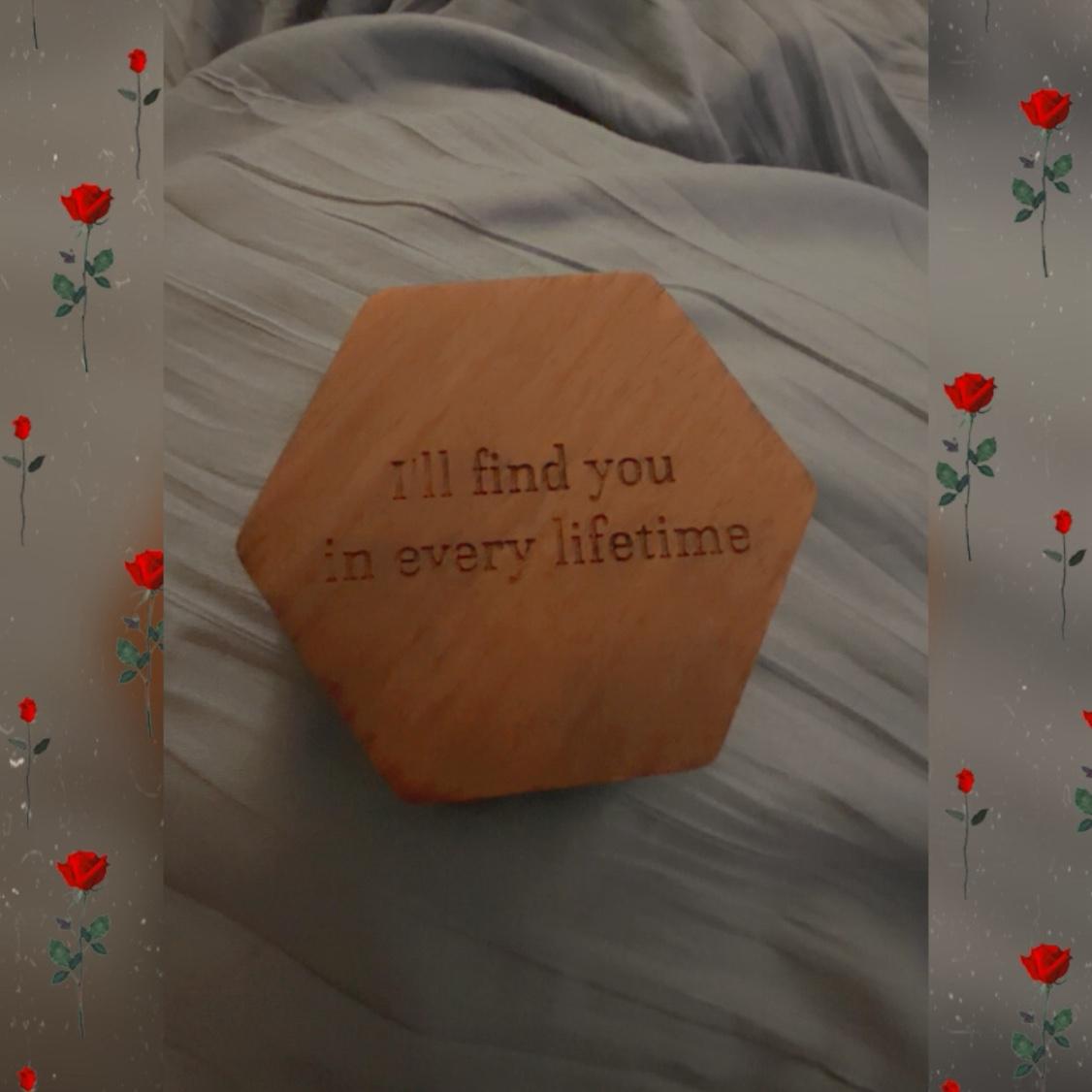 Megan’s inscribed ring box from Laura