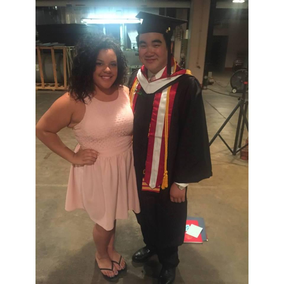 Dan's graduation day from St. John Fisher - May 2015!