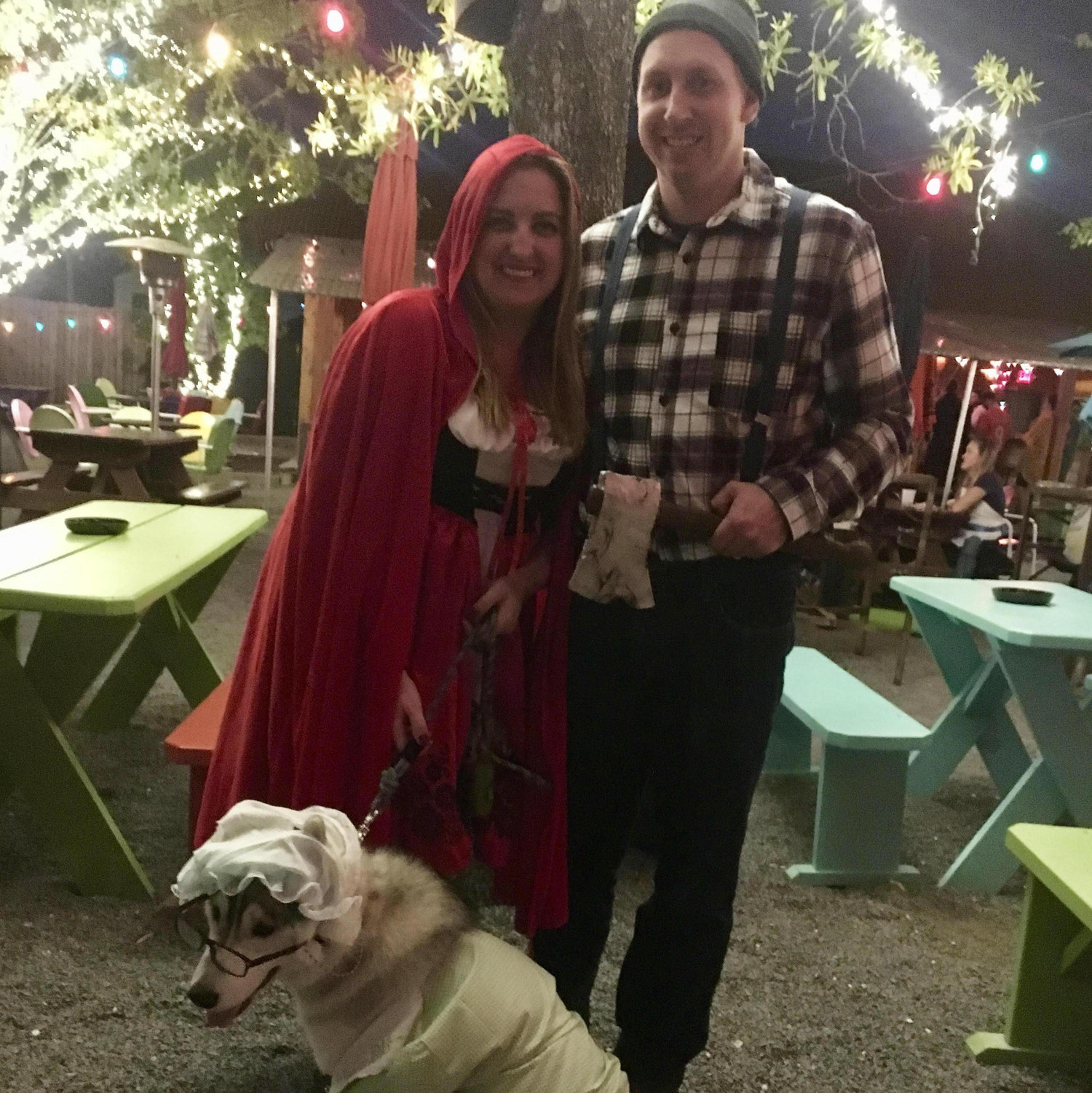 October 2018: Our big bad wolf, Ellie.