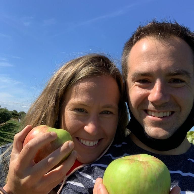 Apple picking.