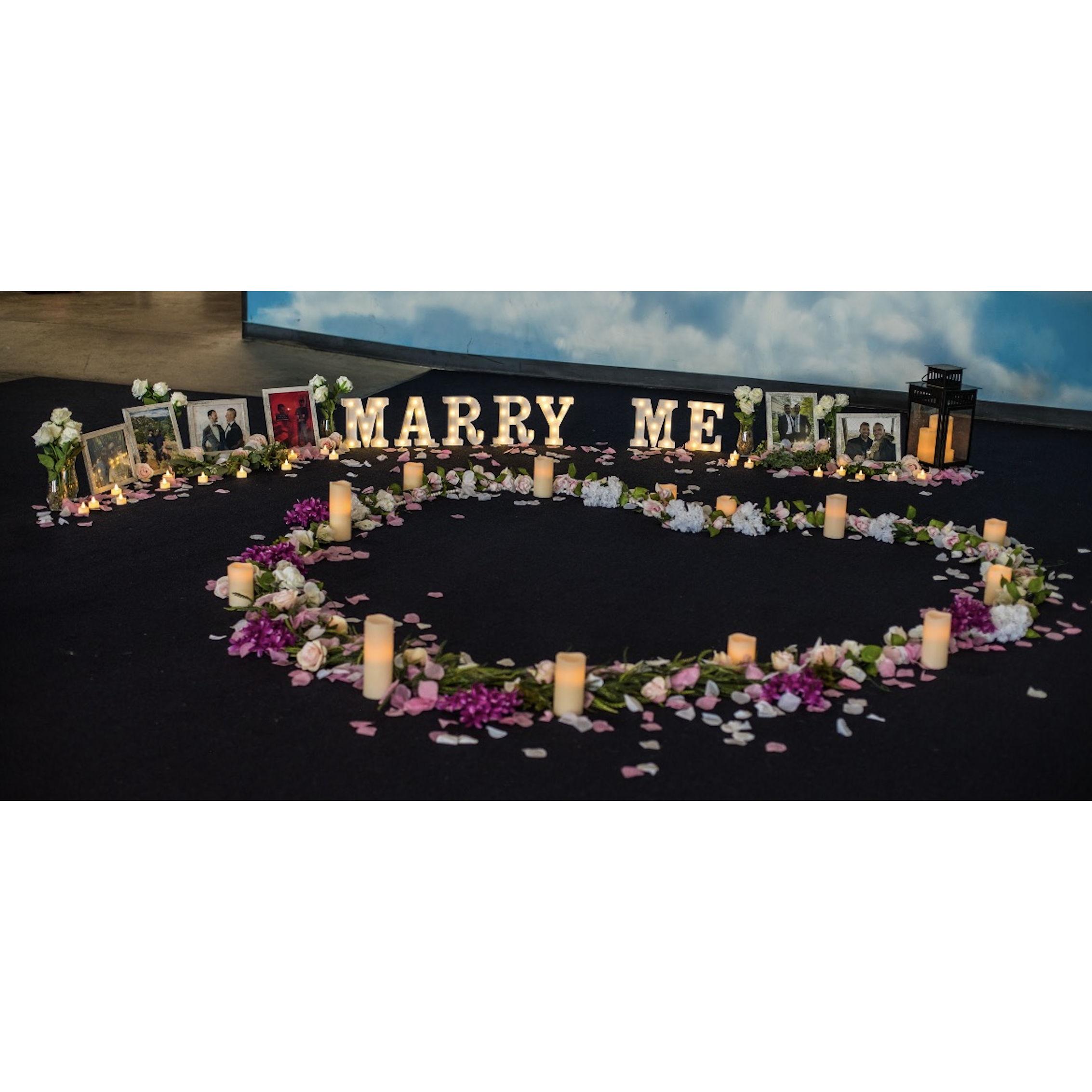 At the end of our tour of the Delta Museum in GA... just before Kev proposed