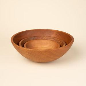 East Fork Turned Wood Bowls - Nesting Set