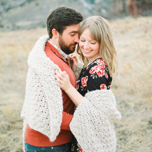 Engagement photos at Red Rocks.