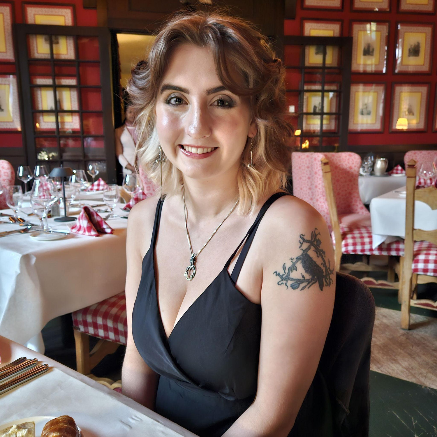 Dinner the night before engagement