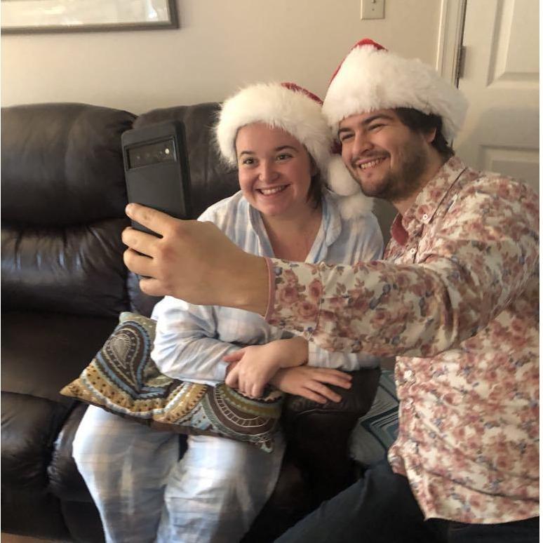 First Christmas together on Vancouver Island