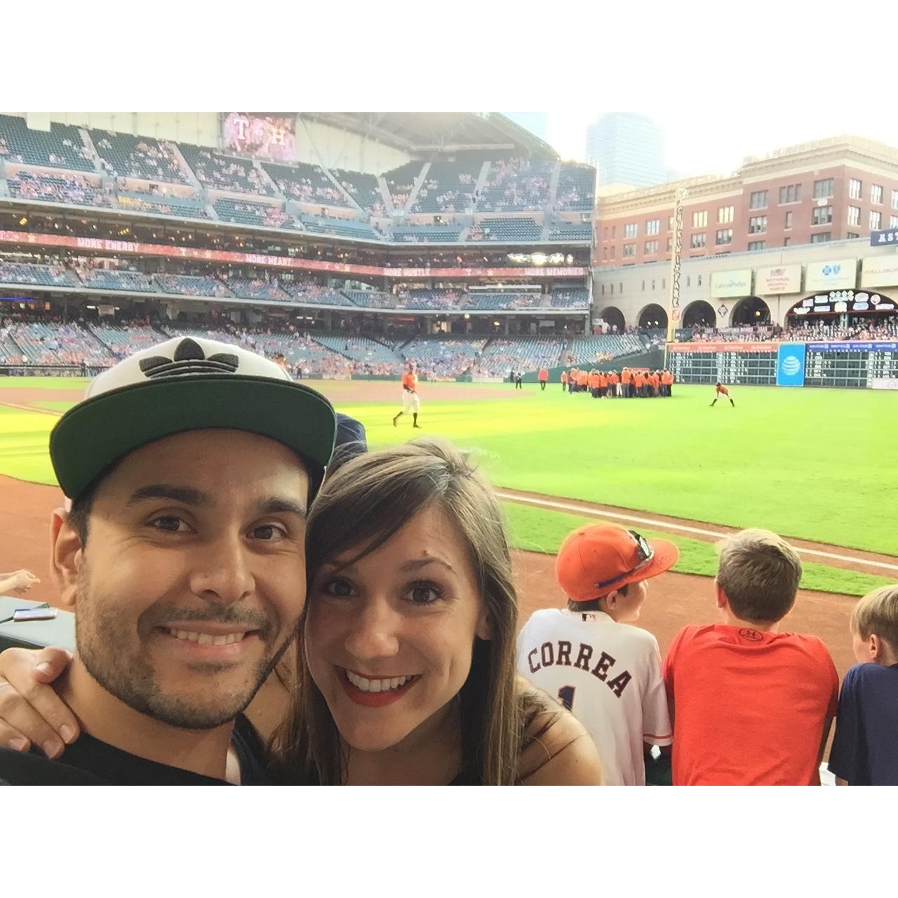 Take me out to the ball game!