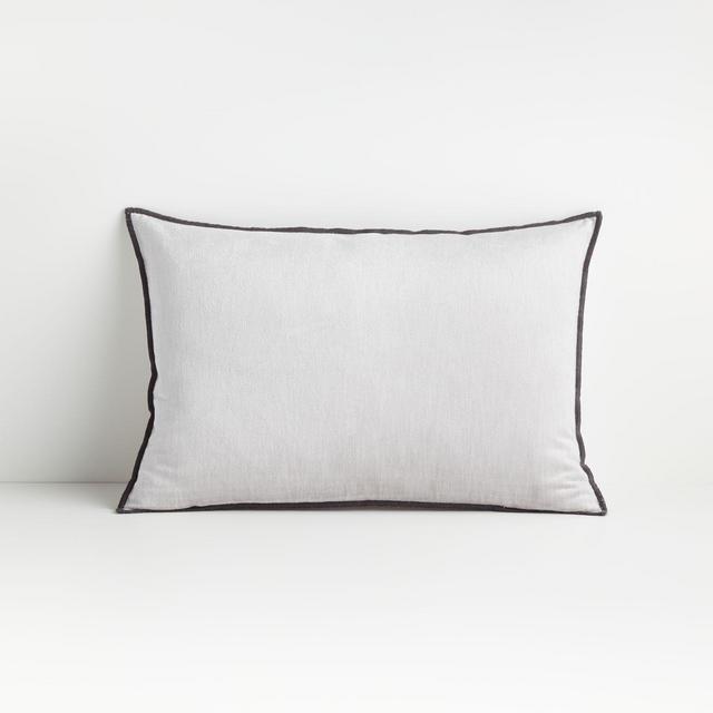 Styria Moonbeam 22"x15" Pillow with Down-Alternative Insert
