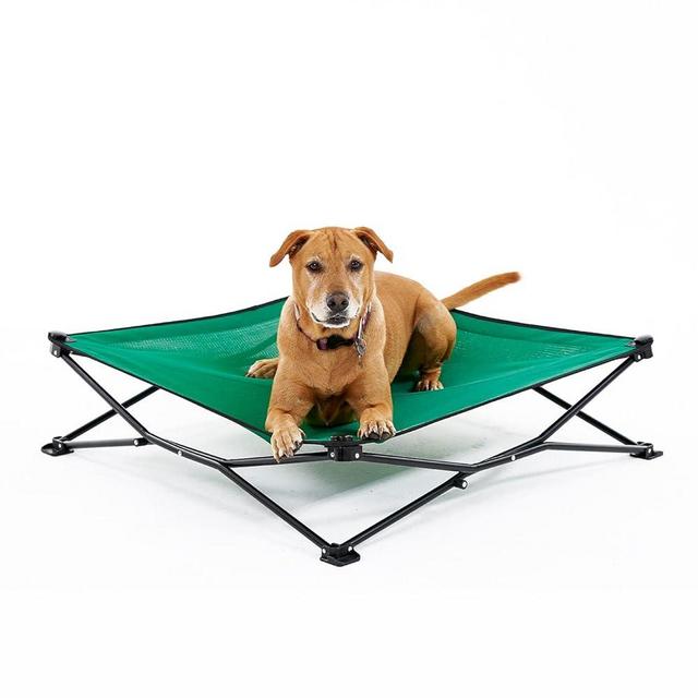 On The Go Pet Bed - Emerald Green - Large (36" x 36")