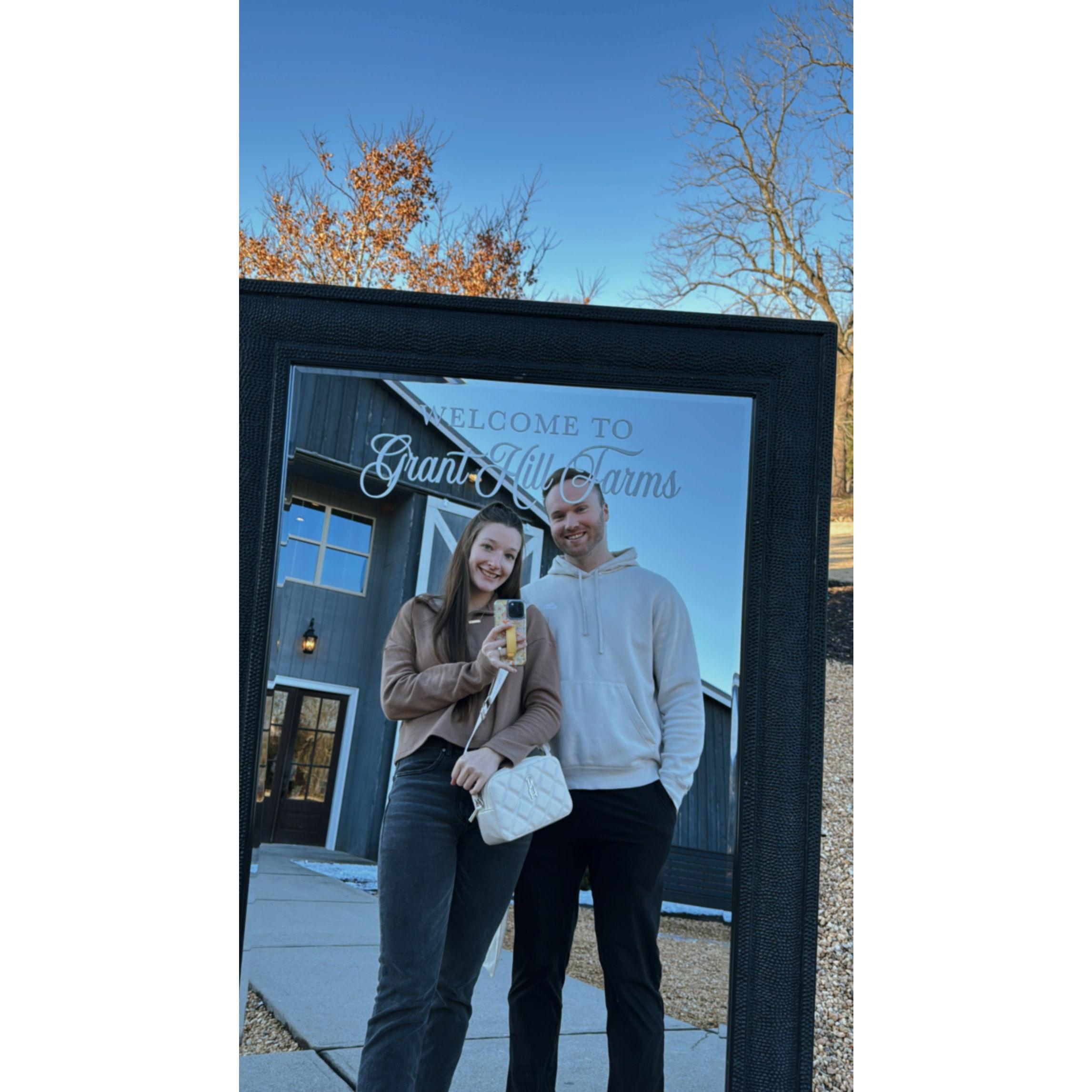 A fun day planning details for the wedding at our venue! 
1/2025