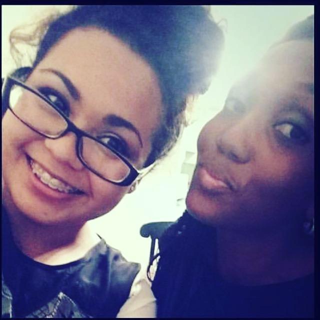 Nellee and Daisy at her going away party