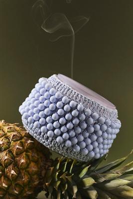 The Beaded Gather Candle by Anthropologie: Fresh Ocean Waves & Bergamot