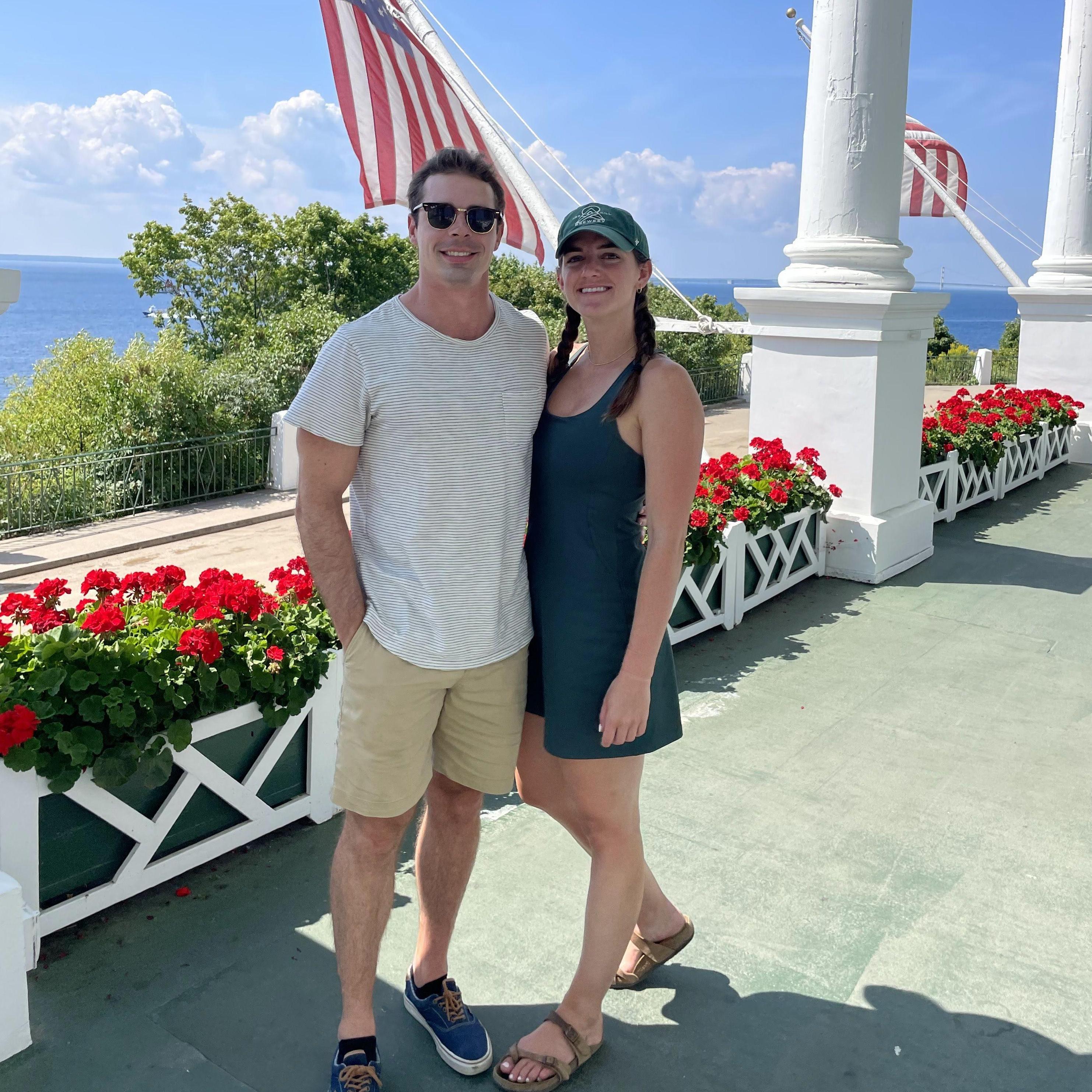 August 5th, 2023: Mackinac Island in Michigan.