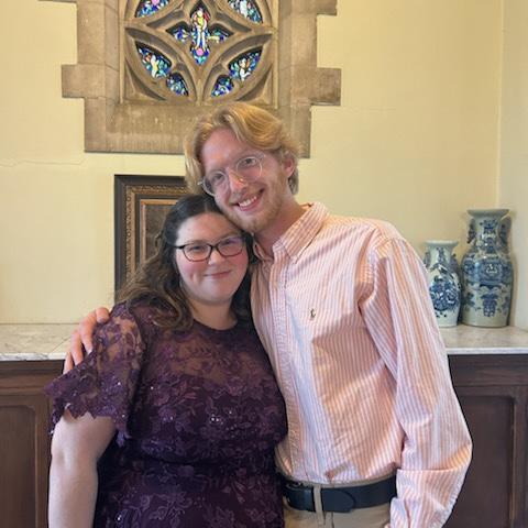 Photo at Lexi's senior recital.