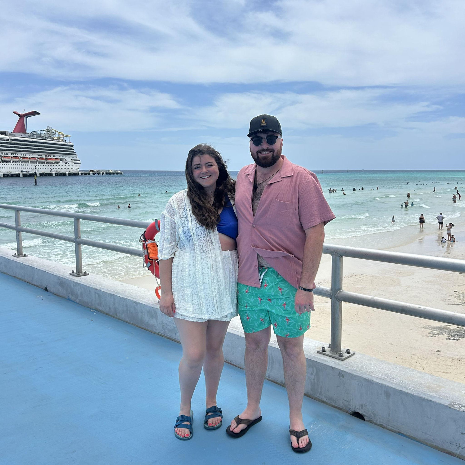 Zack's family vacation! His first time on a cruise ship!
