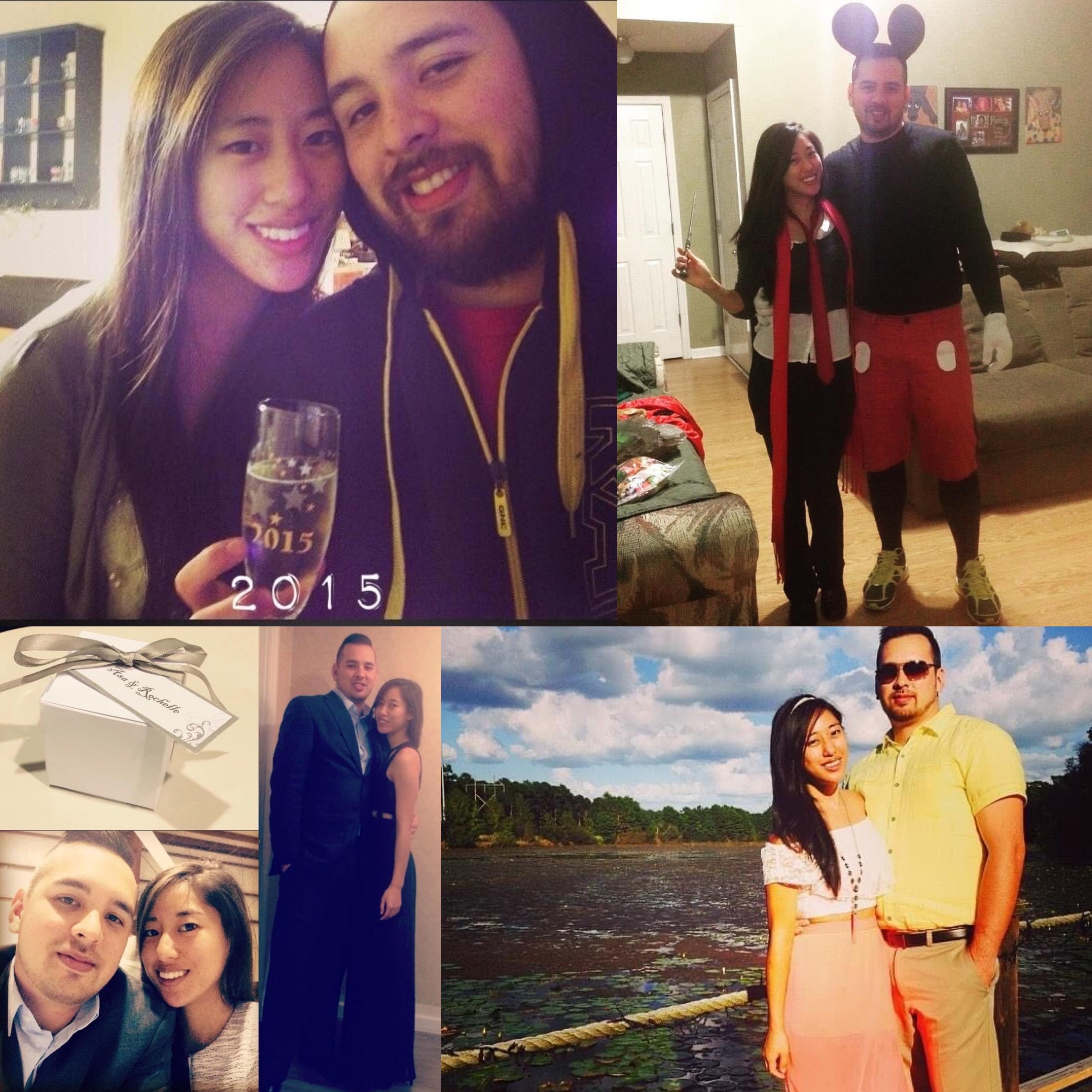 One Year Anniversary. We have had our share of weddings and parties to attend to. Every occasion was a time we enjoyed getting dressed up and spending time with friends.