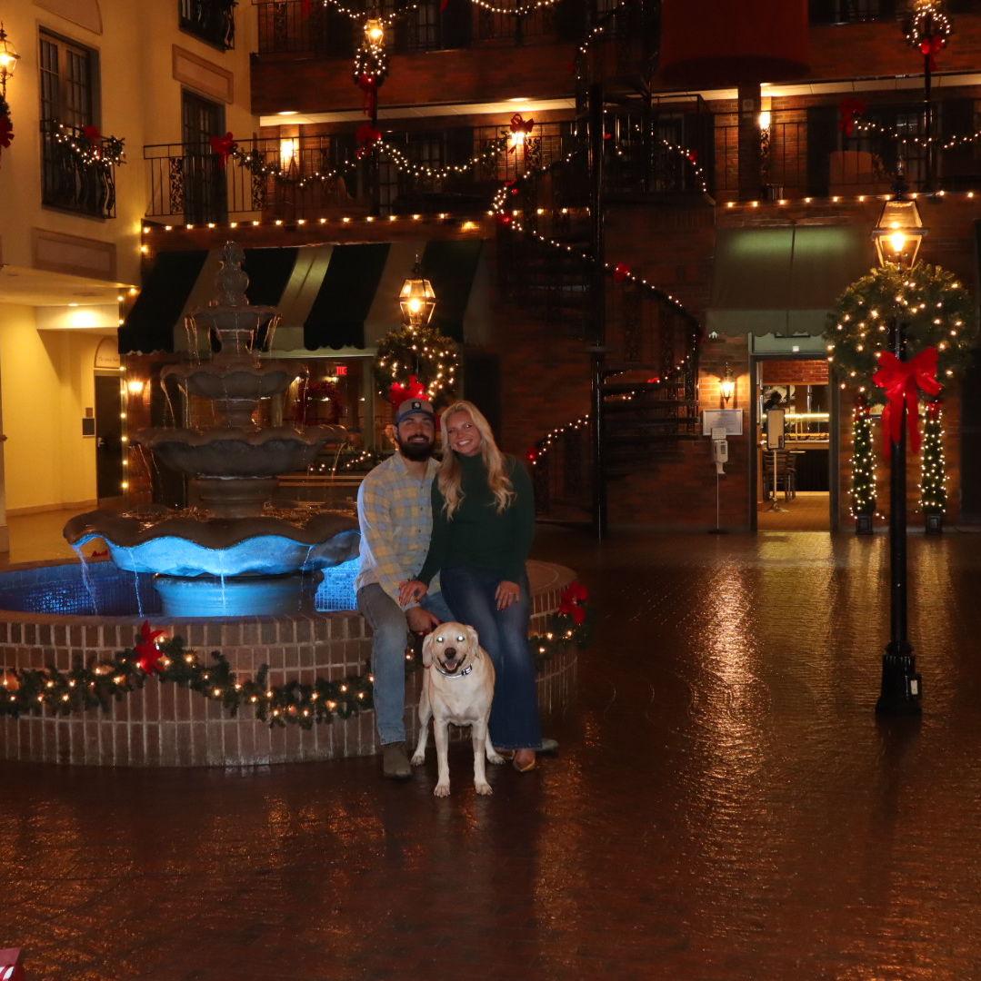 Christmas 2025 with our sweet Maverick