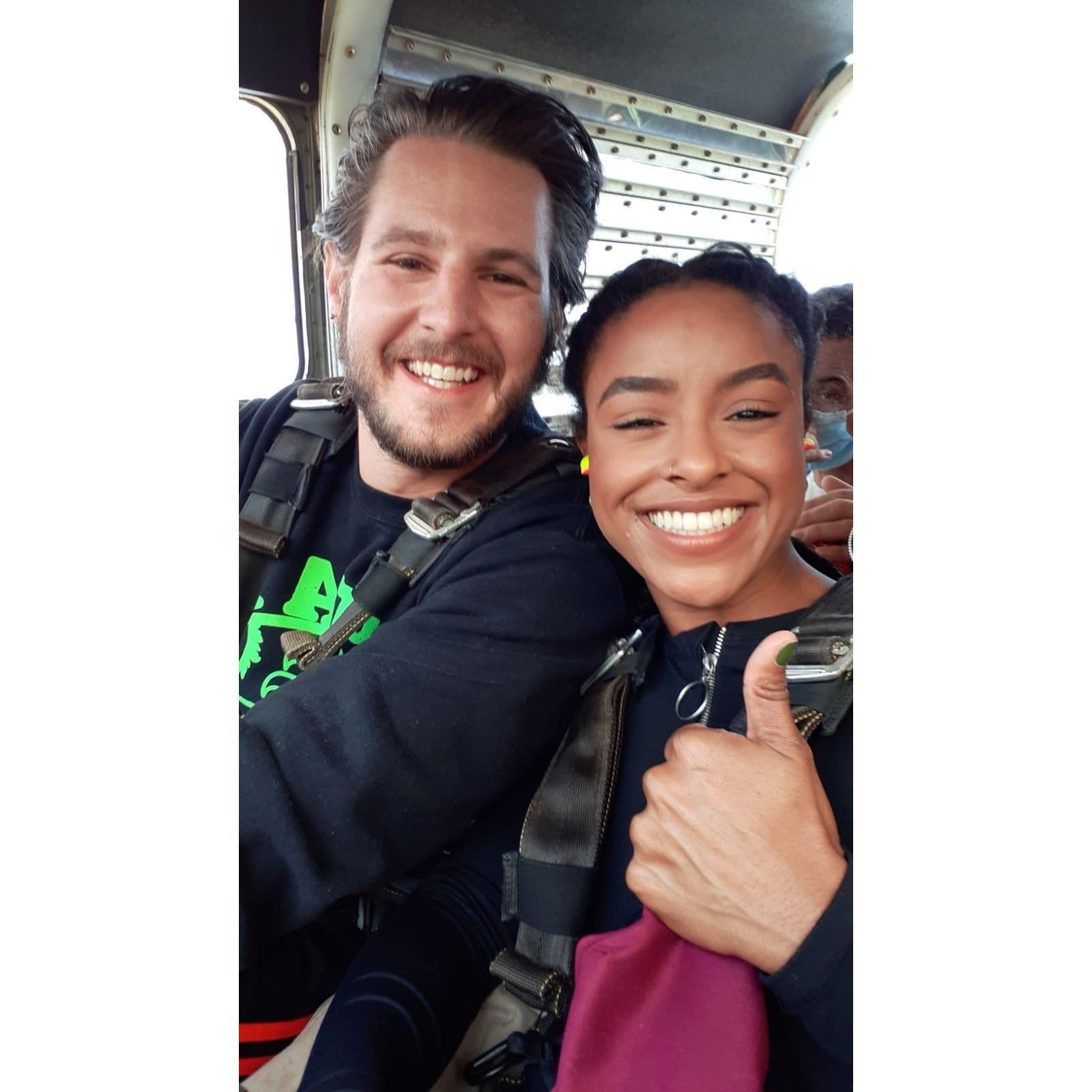 Our First Sky Dive Experience!