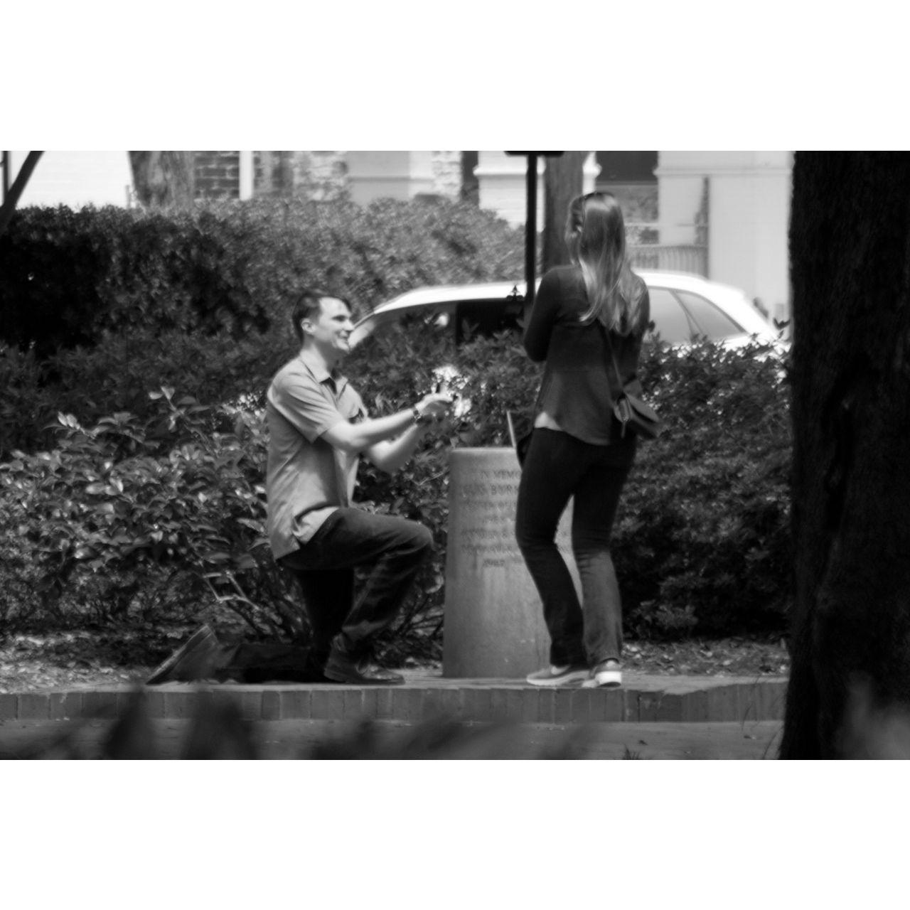 Engaged in Savannah, GA 2018