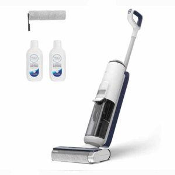 Tineco iFLOOR 5 Breeze Complete Wet Dry Vacuum Cordless Floor Washer, One-Step Cleaning for Hard Floors, Edge Clean, Auto Self-Cleaning, Lightweight & Cordless Design