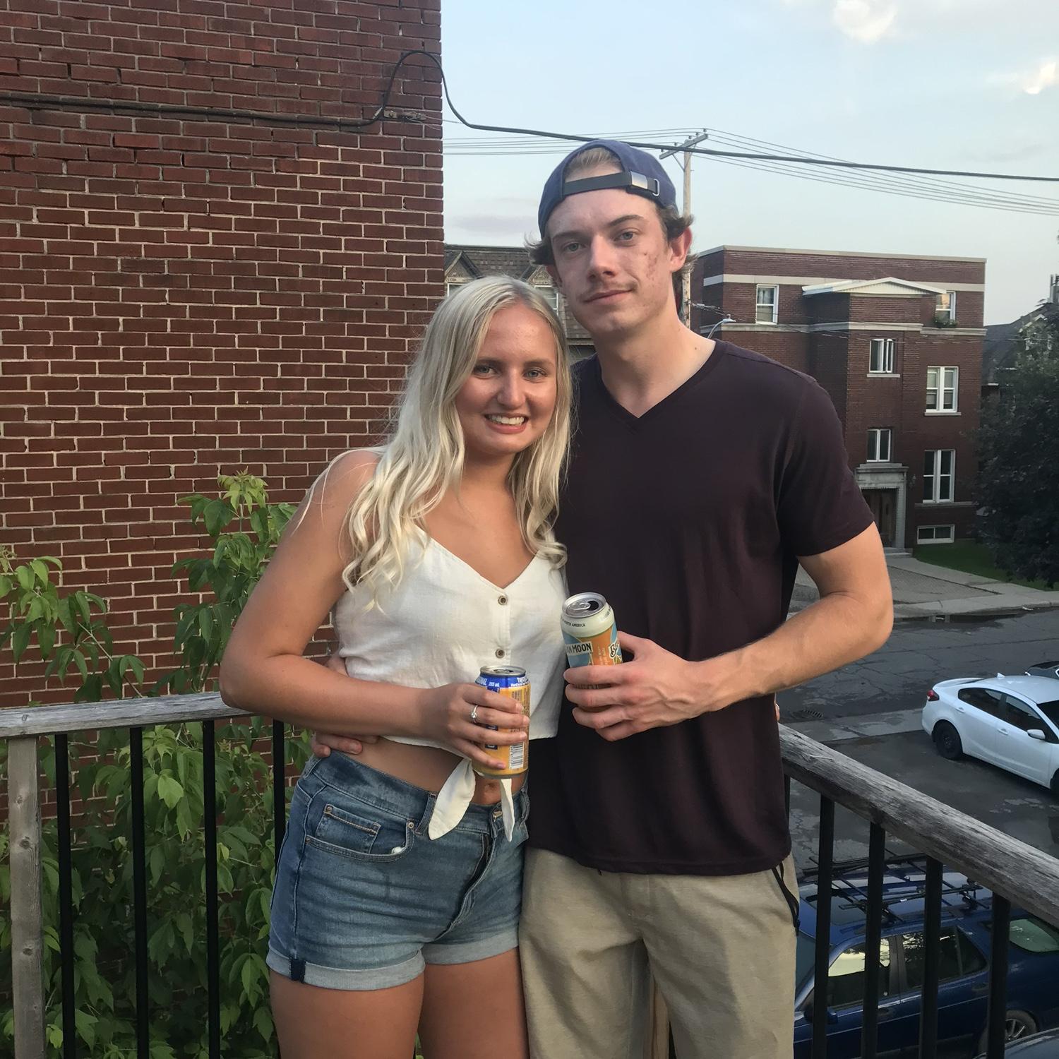 This is Makenna and Alex’s first ever photo together in July of 2019. Alex surprised her with a weekend getaway. Night one was an Eric Church concert at Bluesfest with Alex’s group of friends.