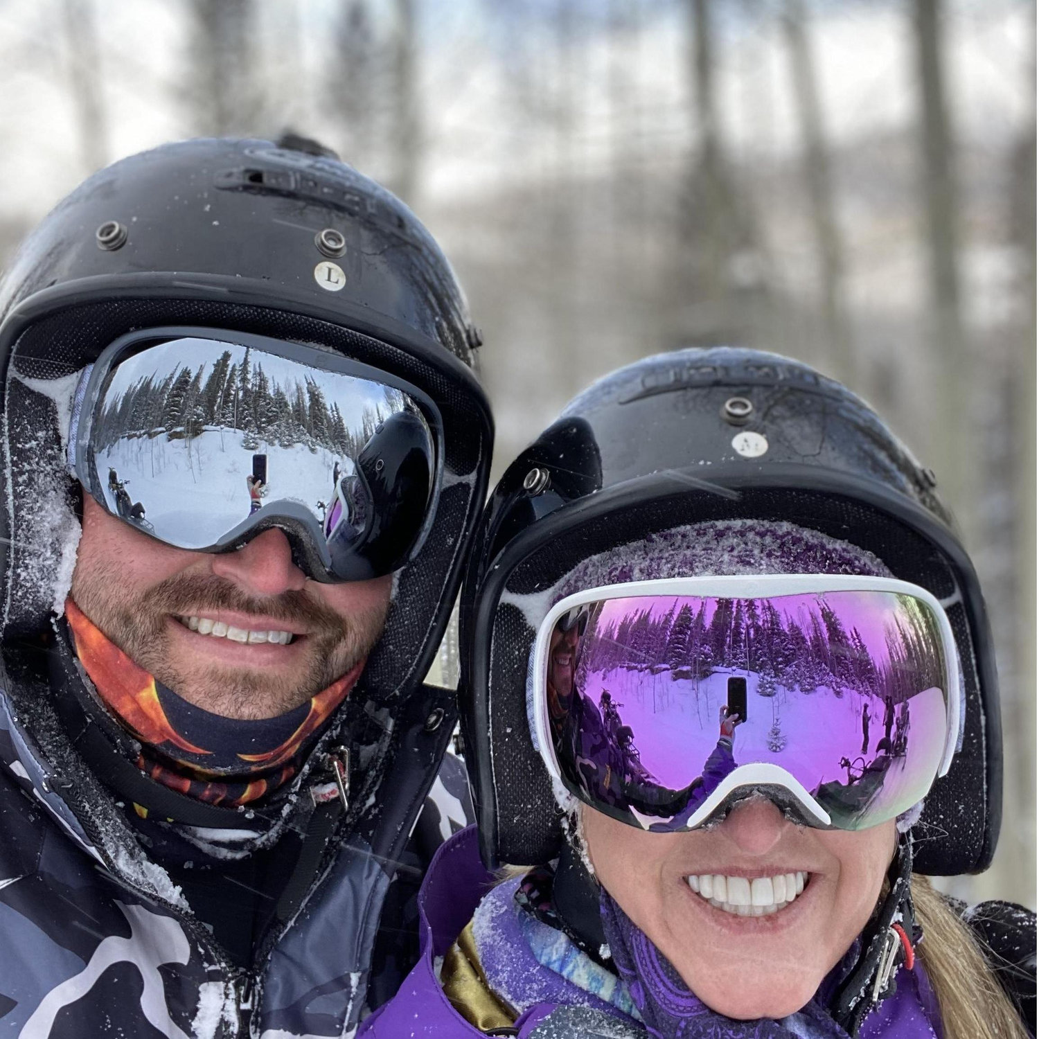 Snowmobiling in Telluride