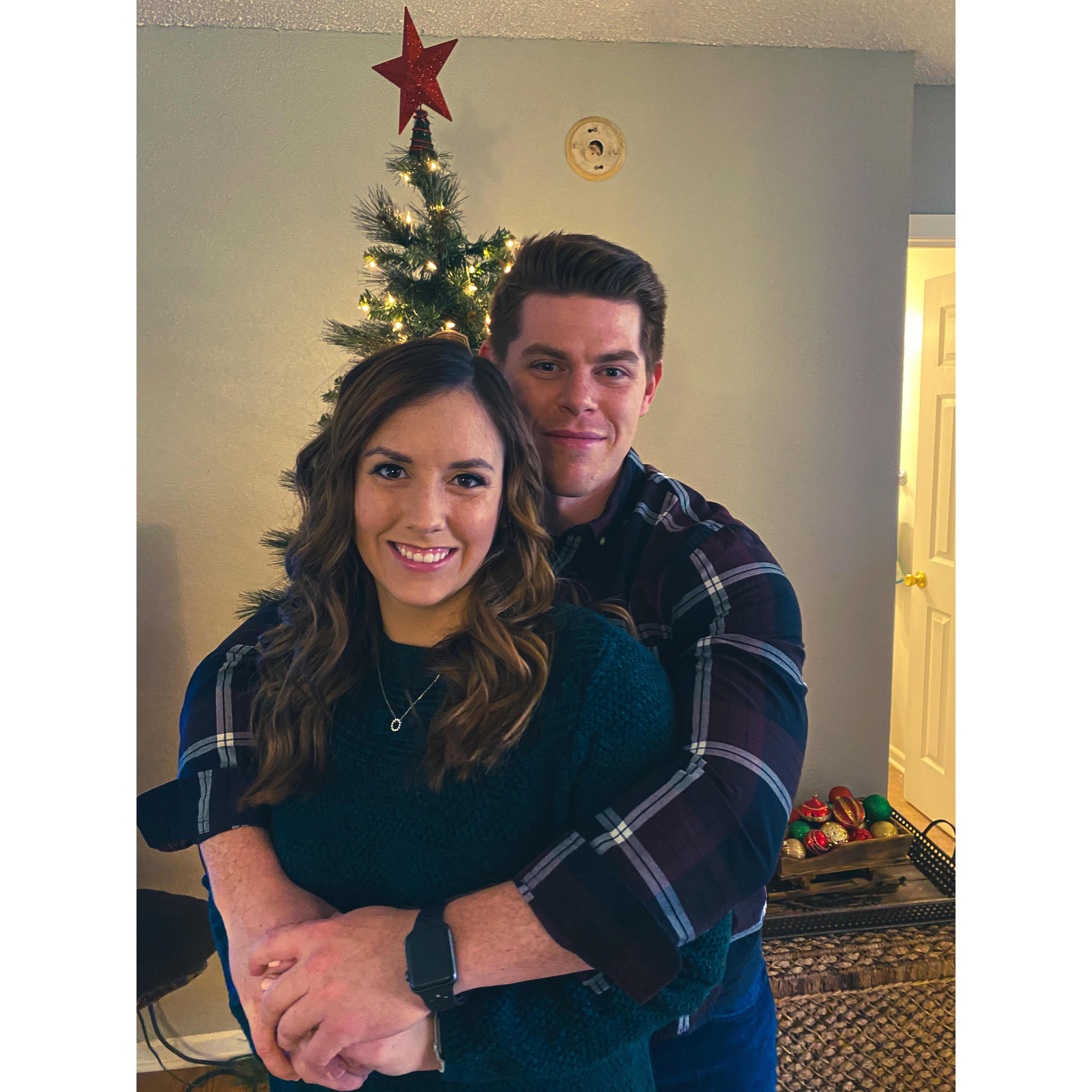 Celebrating Christmas a little early .....this was at Thanksgiving.