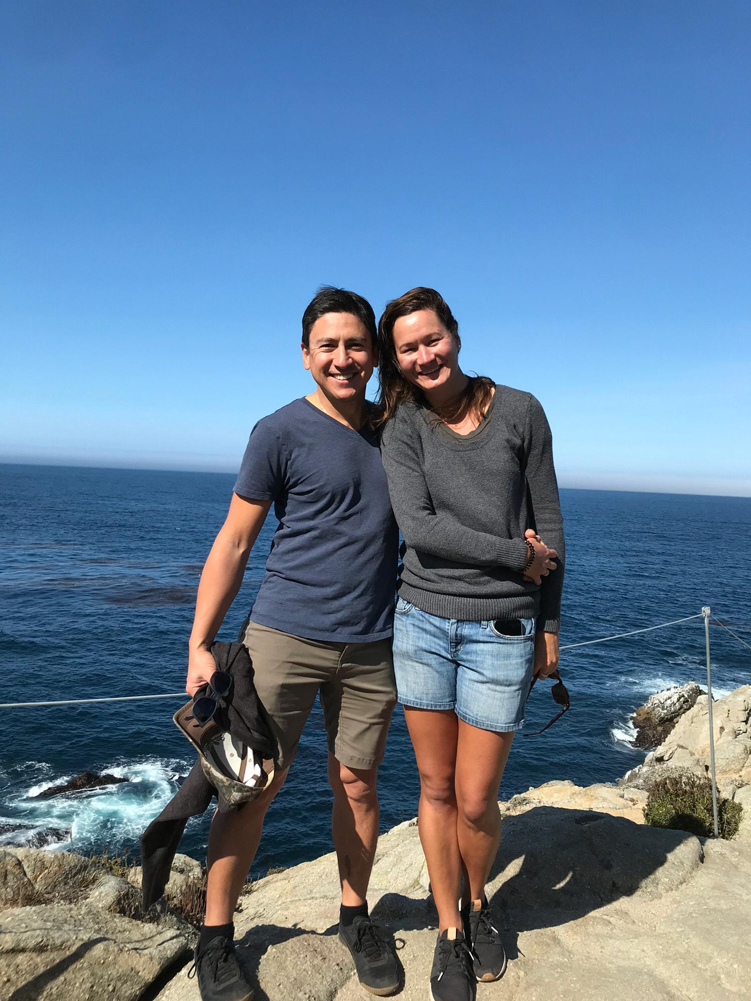 October 2020 in Carmel with family