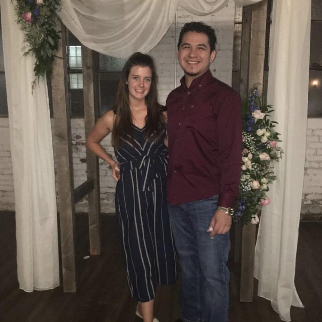 Marco is smiling so hard because Julia just killed it at a friend's wedding as the DJ.