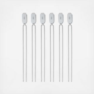 Grilling Kebab Skewers, Set of 6