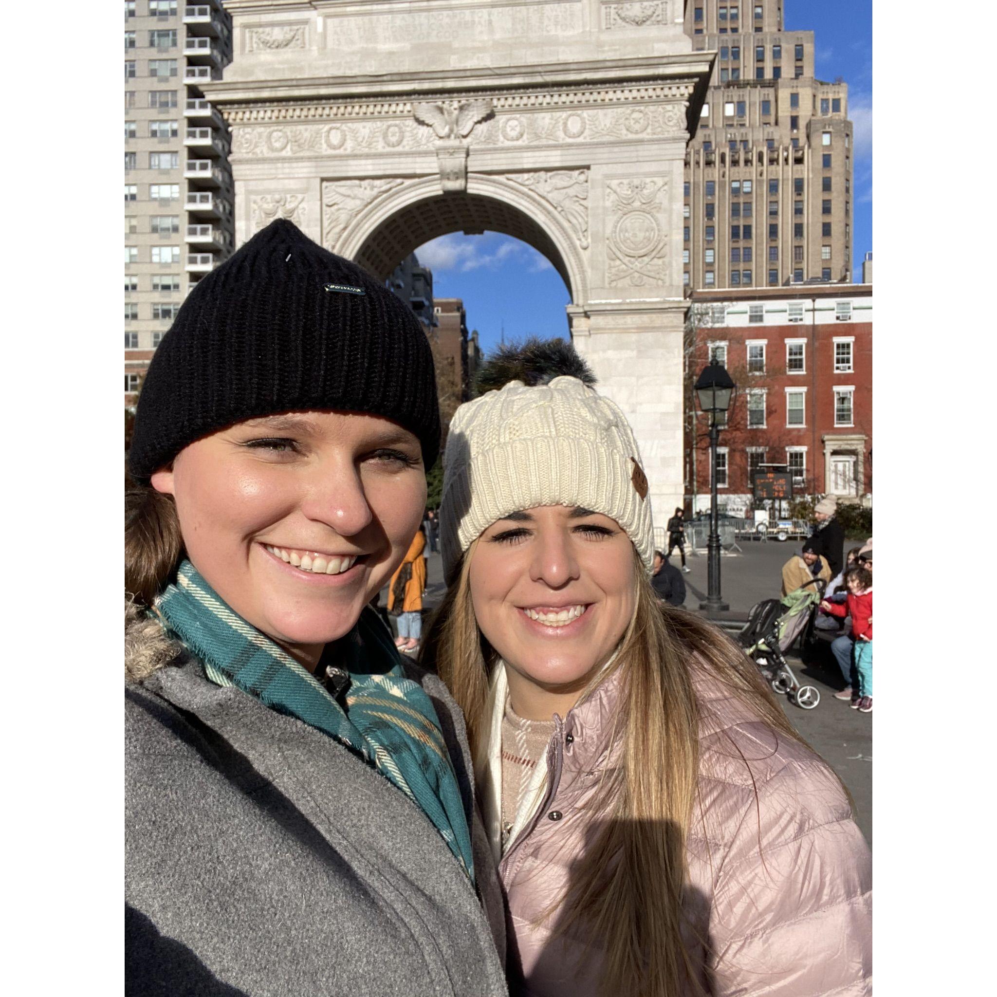 Washington Square Park, New York, New York- November 2021